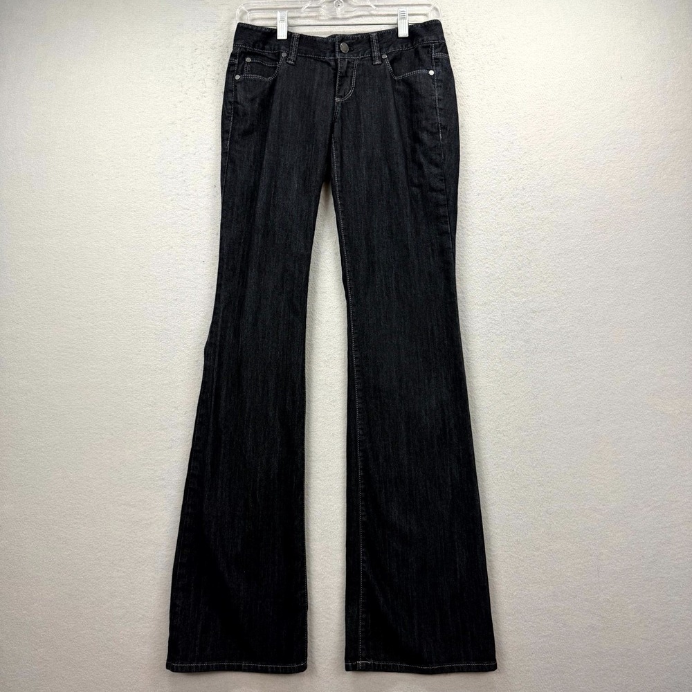 Ann Taylor Modern Bootcut Jeans Womens 0 Fits 29x33* Blue Denim Pants Dark Wash